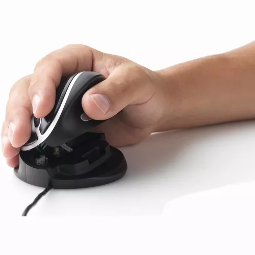 Mouse BakkerElkhuizen Oyster USB 1200 DPI Negru — imaginea 4