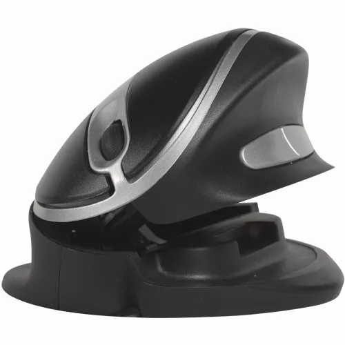 Mouse BakkerElkhuizen Oyster USB 1200 DPI Negru — imaginea 3