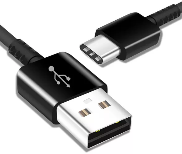 Cablu de date original Samsung USB-A la Type-C 1.5m negru EP-DG930IBEGWW blister — imaginea 6