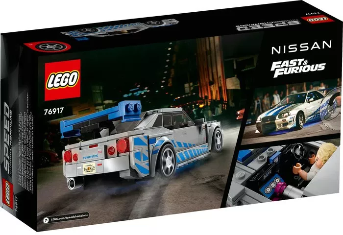 Lego speed champions nissan skyline gt r 76917