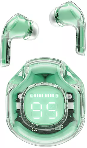 Casti Bluetooth 5.3 Type-C IPX4 Acefast T8 480mAh verde menta