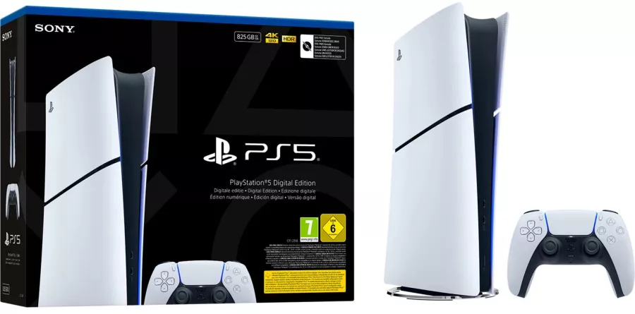 Consola PlayStation 5 Digital Edition PS5 Slim 825GB SSD E-Chassis