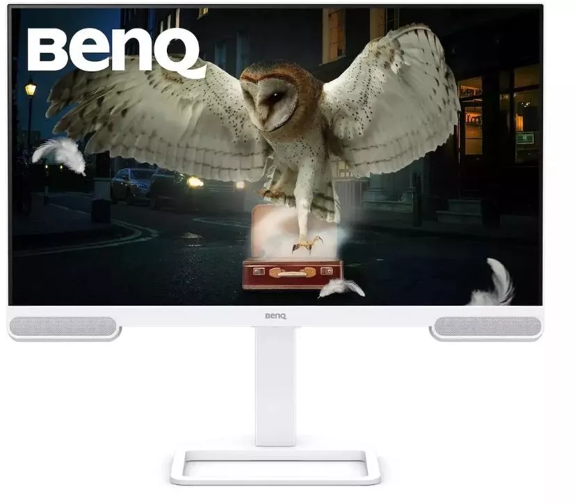 BenQ 31.5" IPS EW3290U UHD (3840x2160) HDMI Boxe Pivot alb - imagine 1