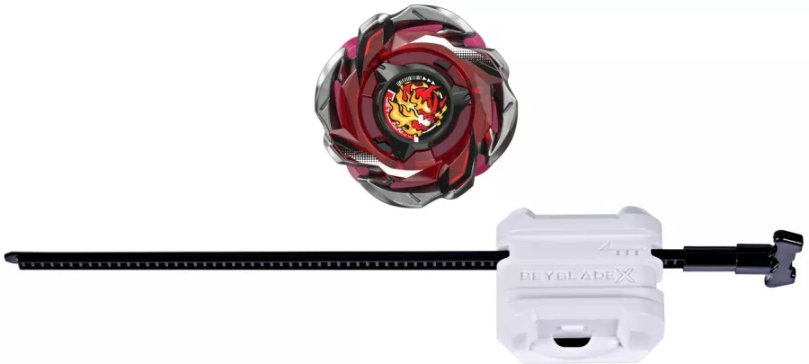 Beyblade x let it rip set lansator si roata reaper incendio t 4-70k