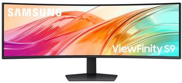 curbat Samsung 49" 120Hz VA 5ms DQHD (5120x1440) HDMI DisplayPort Boxe negru - imagine 1