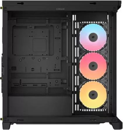 Carcasa Corsair FRAME 4500X RS-R ARGB Panoramic Middle Tower Tempered glass Negru — imaginea 4
