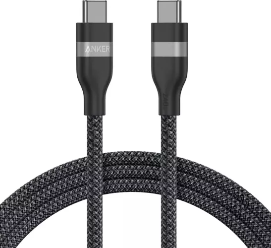 Cablu Anker USB-C la USB-C, 1.8m, 240W, Negru — imaginea 3