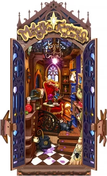 Puzzle 3D Cotor de carte Magic Fantasy Corner Rolife 185 piese