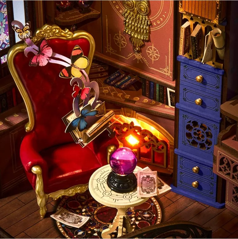 Puzzle 3D Cotor de carte Magic Fantasy Corner Rolife 185 piese