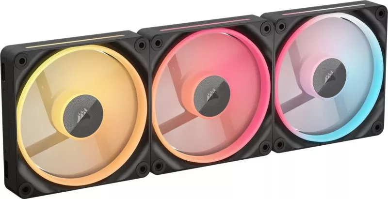 Ventilator Corsair iCUE Link LX120-R RGB Starter Kit Reversed