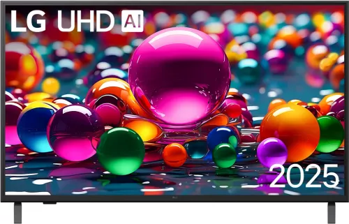 Smart 127 cm 50" 4K LG 50UA75006LA Seria UA75 UHD Black - imagine 1