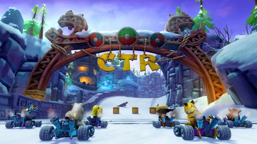 Ps4 Cel Racing Joc Ctr Crash Team Racing Nitro-fueled PS4 PlayStation 4 Second-Hand