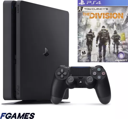 Consola Sony Playstation 4 Slim Ps4 1tb + Controller + Tom Clancy&x2019 ...