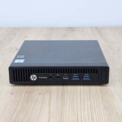 Unitate PC Second Hand HP PRODESK 600 G2 MINI PC Procesor I5 6500T Memorie RAM 8 GB SSD 128 GB Windows 10 Home Stare Buna