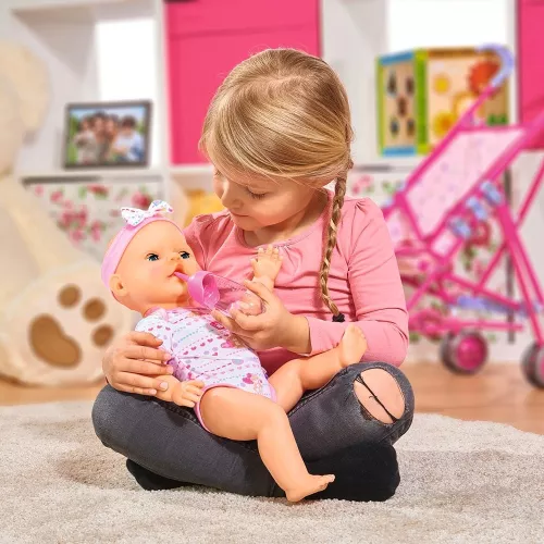 Baby Doll with Accessories Simba New Born Baby 43 cm