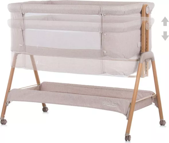 Patut Co-Sleeper Chipolino Sweet Dreams mocca wood