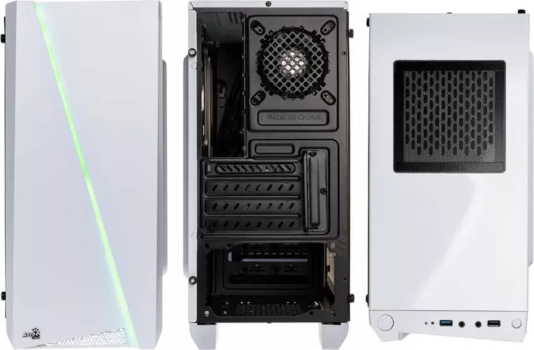 Carcasa AeroCool Cylon Mini Tower Fără sursa (Alb) — imaginea 6