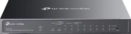 Switch 8 porturi RJ45 1G PoE 1 x RJ45 1G 1 x combo SFP\/RJ45 1G Easy Managed - TP-Link Omada ES210GMP — imaginea 3