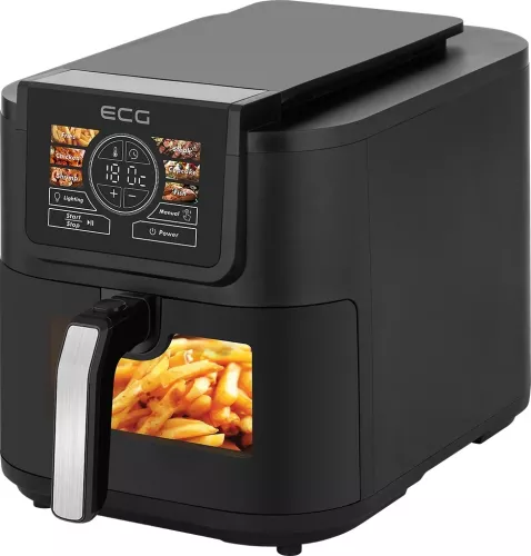 Friteuza cu aer cald AF 8020 Ai Slim Fry 1700 W 8 litri 100-200° C 6 programe automate Program AI Smart negru