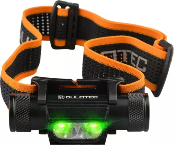 Lampa frontala Dulotec H5 baterie de 3000 mAh inclusa lumina alba ...