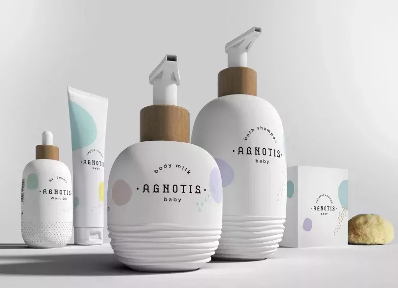 Șampon și gel de dus hipoalergenic 2 in 1 pentru bebeluși și copii Agnotis 400 ml — imaginea 6