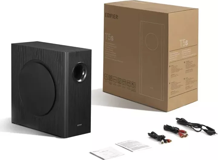 Subwoofer activ Edifier T5s 70W 35Hz-115Hz negru