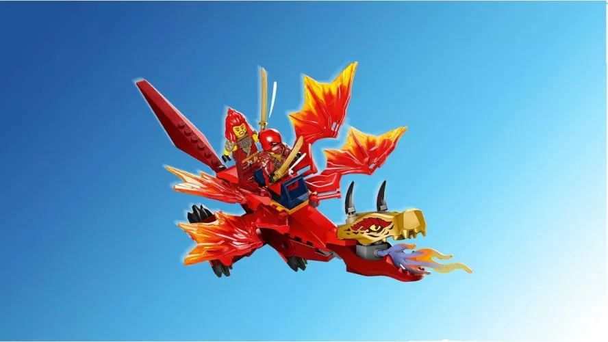 LEGO® Ninjago - Batalia Dragonului-Sursa al lui Kai 71815 120 piese