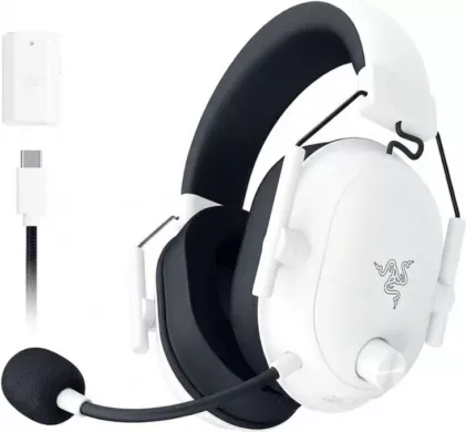 Căști cu microfon Razer BlackShark V3 X HyperSpeed pentru Xbox, USB Wireless/Bluetooth, White — imaginea 3