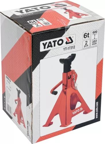 Set 2 suporti pentru auto Yato YT-17312 capacitate 6 Tone — imaginea 4