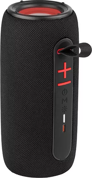 Boxa portabilă Tracer Stripe TWS Bluetooth RGB IPX5 10W RMS Radio FM Negru — imaginea 4