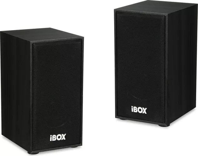 Boxe 2.0 i-BOX SP1 10W RMS Jack 3.5mm Negru — imaginea 5