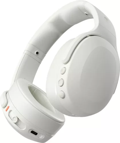 Căști Skullcandy Crusher Evo S6EVW-S951, Bluetooth, Over-Ear, Microfon, Bone Orange Glow — imaginea 3