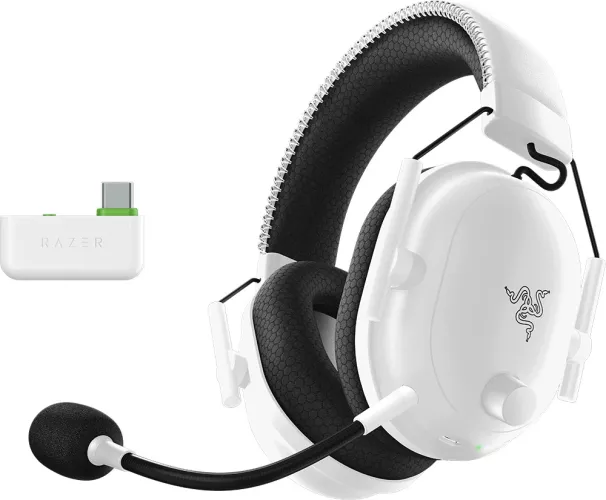 Căști Gaming Wireless Razer BlackShark V2 Pro Xbox, Bluetooth, Over-Ear, Microfon, Anulare zgomot pasiv (Alb) — imaginea 3