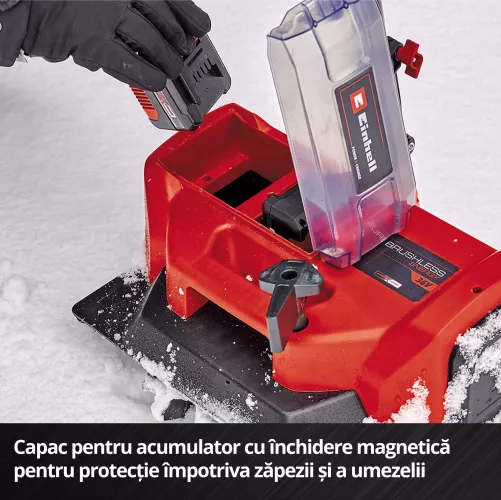 Freza zapada fara cablu pentru deszapezire Einhell Power X-Change