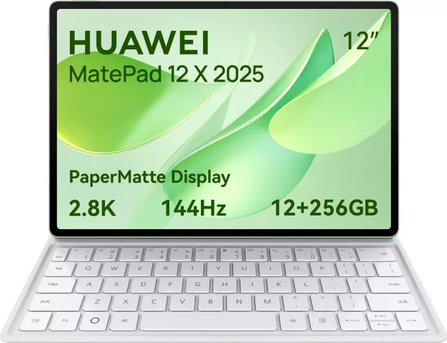 Tableta 12" Huawei MatePad 12 X 2025 256GB 12GB RAM PaperMatte Edition, Multi-touch, Kirin T92B Octa Core, Wi-Fi Bluetooth, Green, Tastatura