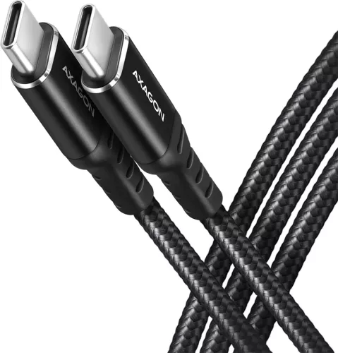 Cablu Axagon HQ USB -C / USB-C 3A 300cm negru — imaginea 3