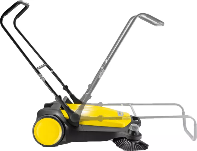 Mașina de măturat manuală Karcher S6, 38 l recipient, 670 mm lățime lucru, 2500 m²/h, mâner ergonomic — imaginea 5