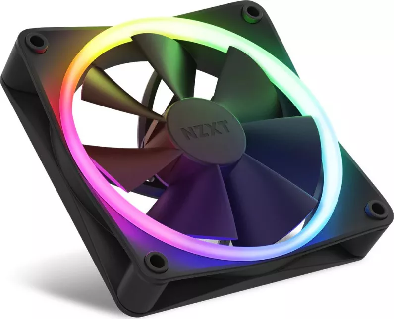 Ventilator / radiator Nzxt F120 RGB 120mm Three Fan Pack — imaginea 4