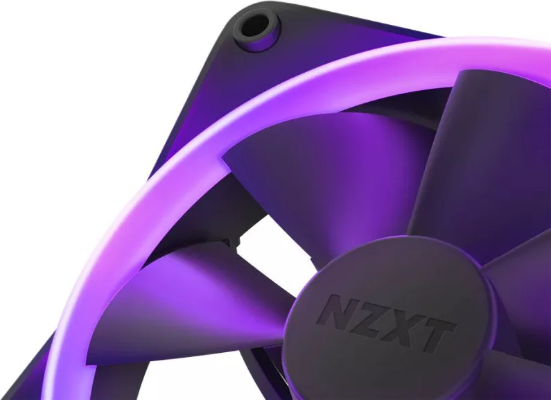 Ventilator / radiator Nzxt F120 RGB 120mm Three Fan Pack — imaginea 5
