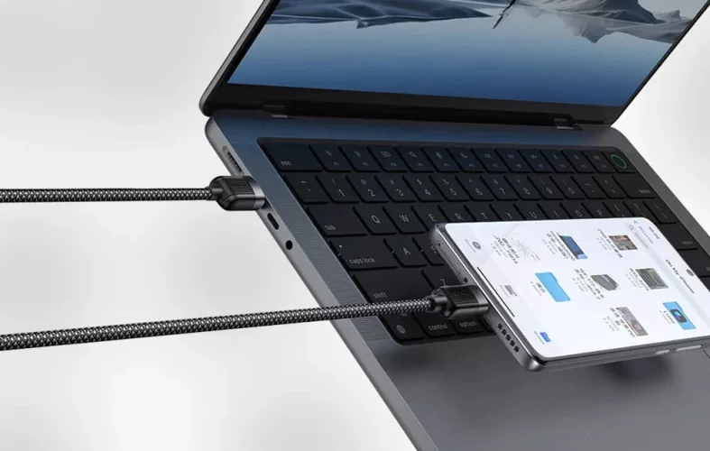 Cablu pentru încărcare și transfer date Mcdodo CA-5650, USB/USB-C, 6A, 1.2m, Negru — imaginea 4