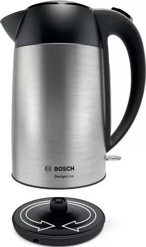 Fierbător Bosch TWK3P420, 2400 W, 1.7 L, Argintiu — imaginea 6