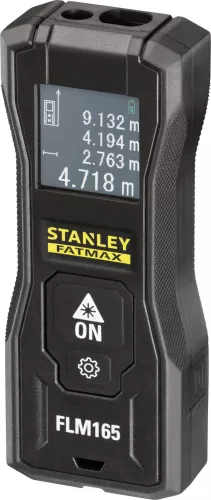 Telemetru laser Stanley Fatmax FMHT77165-0, 50 m distanță măsurare, +/- 1.5 mm abatere măsură, funcție pitagora, măsurare continua, metric/i — imaginea 5