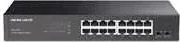 Switch fr management Mercusys MS116GS, 16 porturi 10/100/1000 Mbps, 32 Gbps capacitate comutare, 294x140x44mm — imaginea 4
