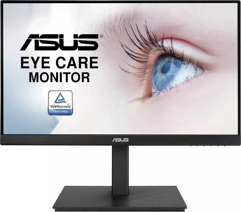 Asus 21.5" IPS, Full HD, Port, Adaptive Sync FreeSync, Vesa, negru - imagine 1