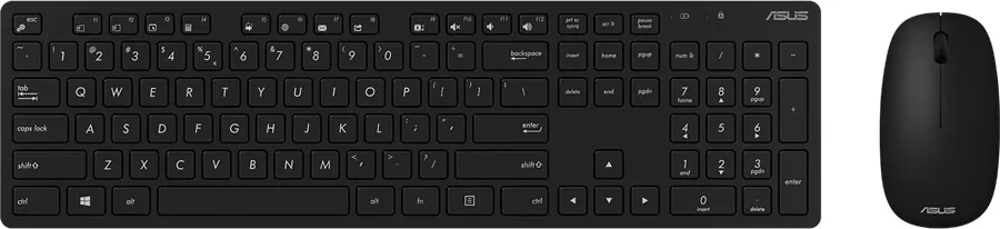 Kit tastatura și mouse Asus W5000, wireless, 1000dpi — imaginea 3