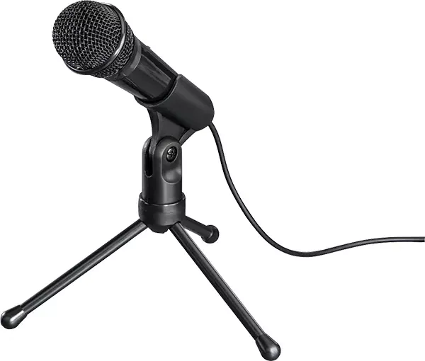 Microfon Hama MIC-P35 Allround 3.5Mm Jack Plug Negru — imaginea 6