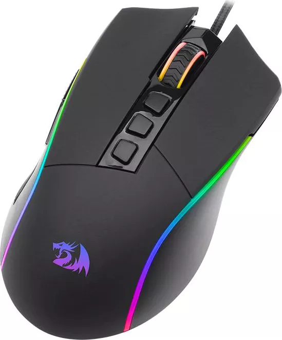 Mouse gaming Redragon Plank iluminare RGB — imaginea 4