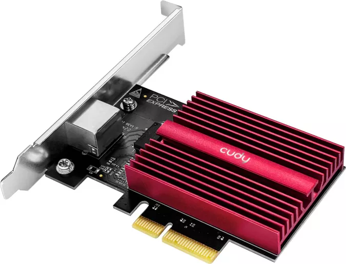 Placa de rețea Cudy PE10G, Port RJ45 10G — imaginea 4