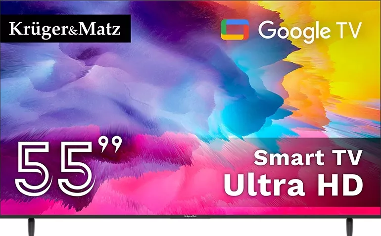 Smart 139 cm 55" 4K Kruger Matz KM0255UHD-G UltraHD WiFi CI+