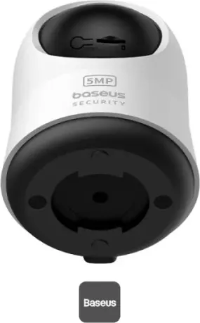 Camera de supraveghere Wireless Baseus P1 Pro cu Pan/Tilt 360 grade, 5MP, 3K, 8x Digital Zoom, Smart Detection, Smart Tracking, Two-Way Talk — imaginea 4